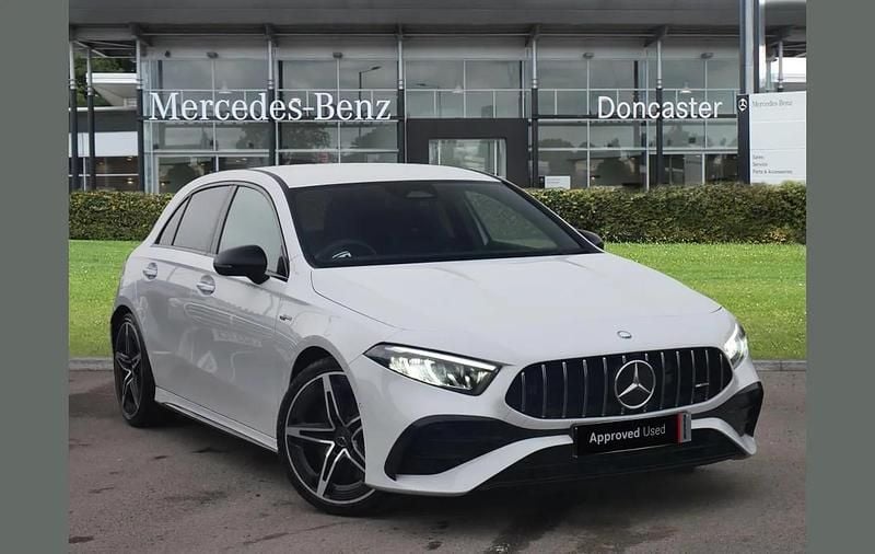 White Used 2024 Mercedes A35 AMG Premium Hatchback | £30,995 (Good price) - Image 1/4