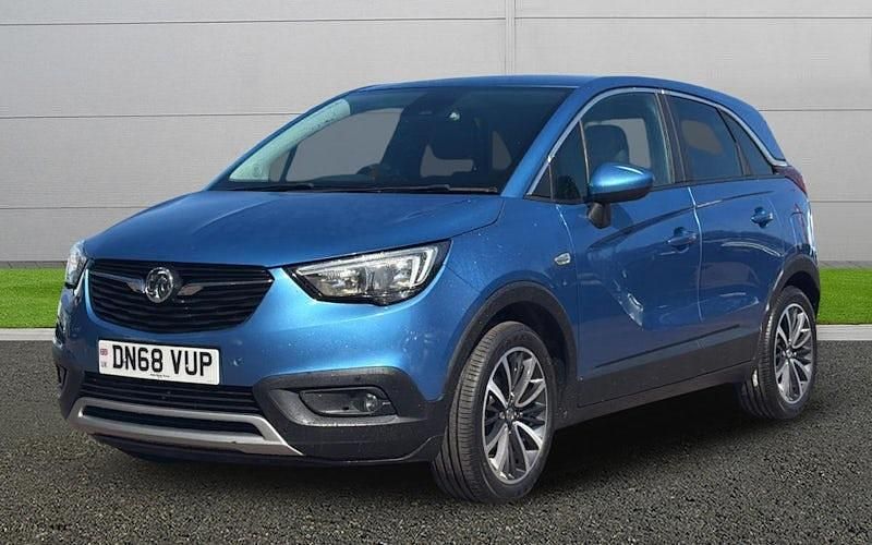Used Vauxhall Crossland X Elite 82 HP (60 kW) 2018 Blue SUV