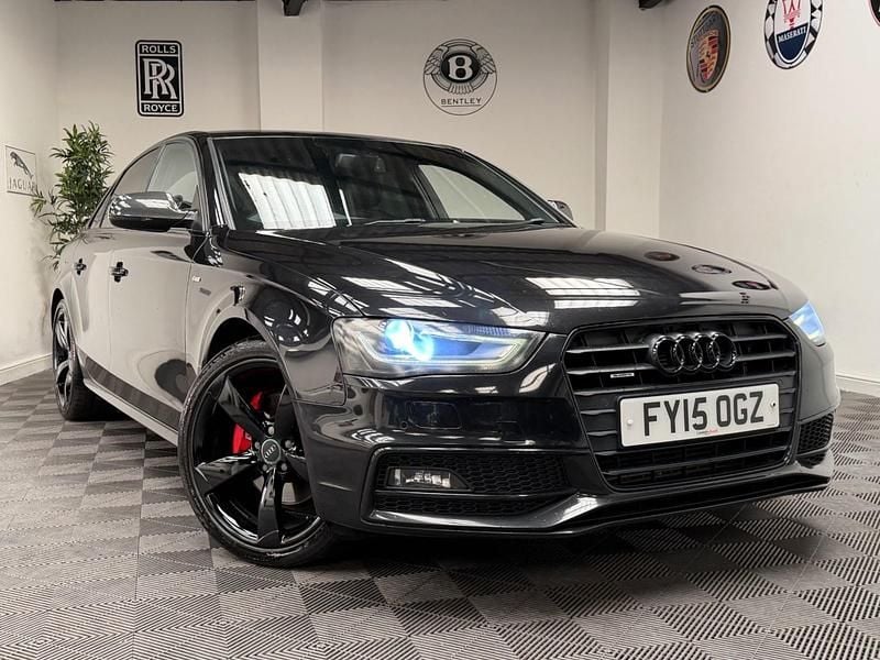 Used Audi A4 Black Edition 2015 Black Sedan