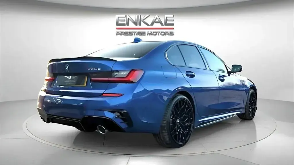 Usado BMW 330 M Sport 292 CV (214 kW) 2020 Azul Berlina