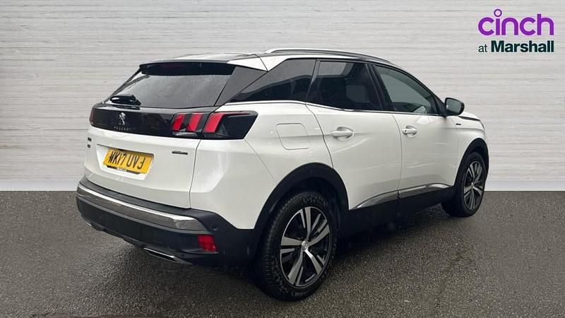 Used Peugeot 3008 GT-line 120 HP (88 kW) 2017 White SUV