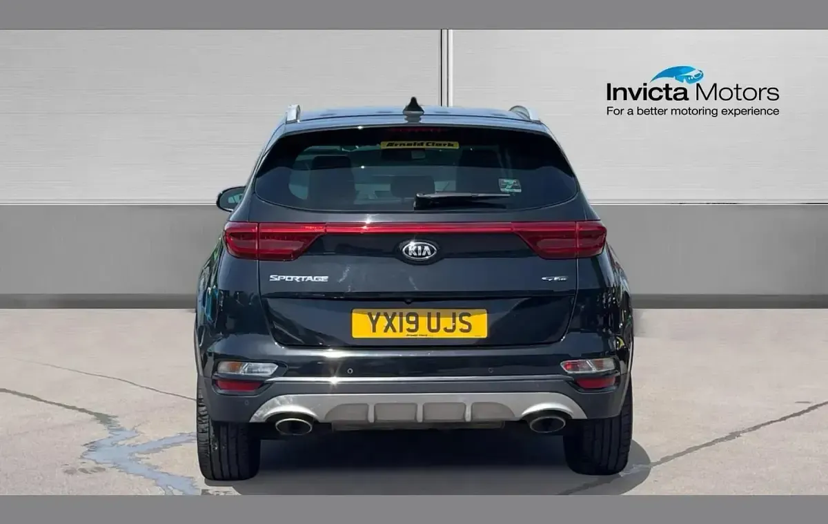Used Kia Sportage GT-Line 174 HP (127 kW) 2019 Black SUV