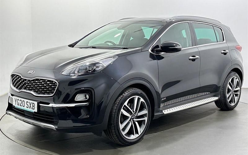Used Kia Sportage 185 HP (136 kW) 2019 Black SUV