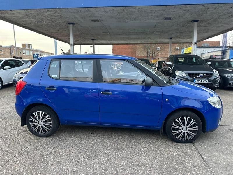 Used Skoda Fabia 2008 Blue Hatchback