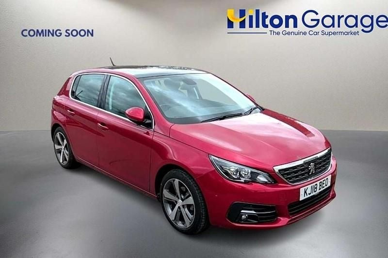 Used Peugeot 308 Allure 130 HP (95 kW) 2018 Red Hatchback