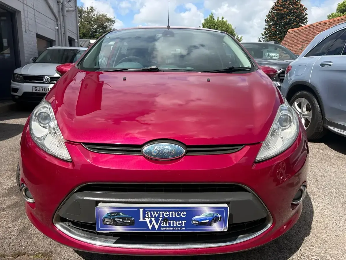 Used Ford Fiesta Titanium 2008 Red Hatchback