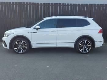 Used VW Tiguan Allspace R-line 150 HP (110 kW) 2022 White SUV
