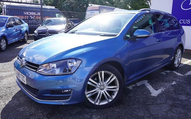 Used VW Golf VII GT 150 HP (110 kW) 2015 Blue Estate