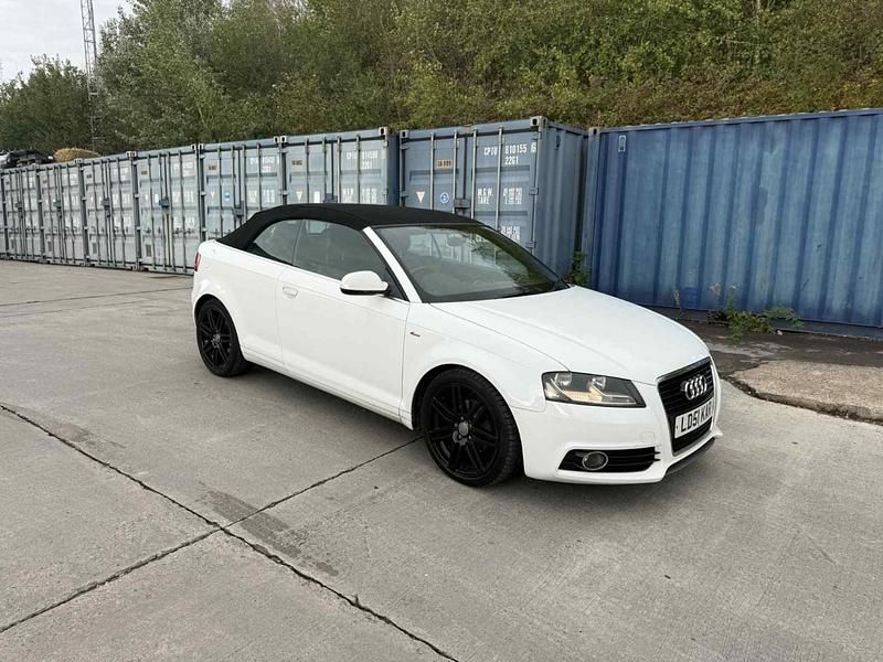White Used 2012 Audi A3 Cabriolet S-Line Cabriolet | £3,195 (Good price) - Image 1/4