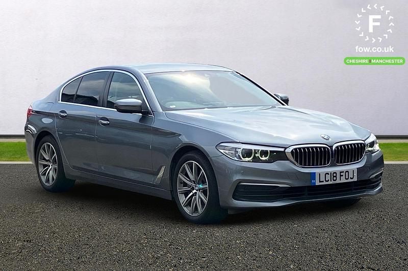 Blue Used 2018 BMW 530 Comfort Edition Sedan | £18,399 (Super price) - Image 1/3