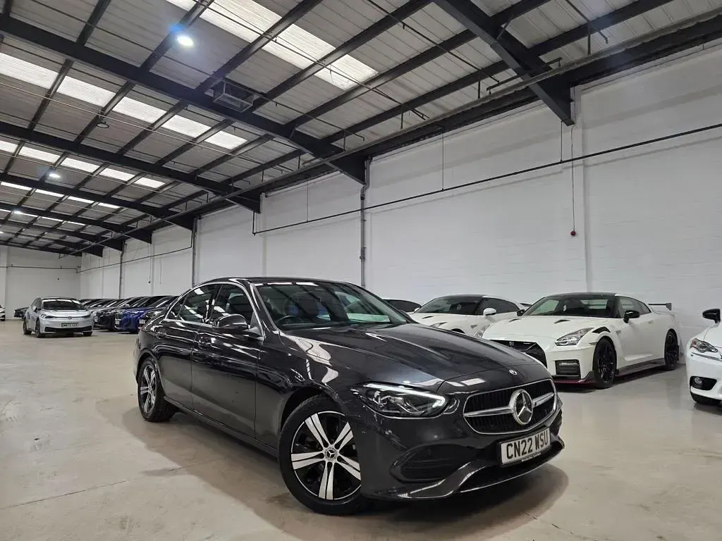 Used Mercedes C200 2022 Grey Sedan