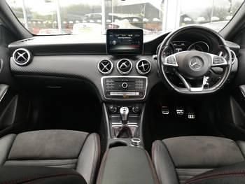 Used Mercedes A180 AMG line 109 HP (80 kW) 2017 White Hatchback