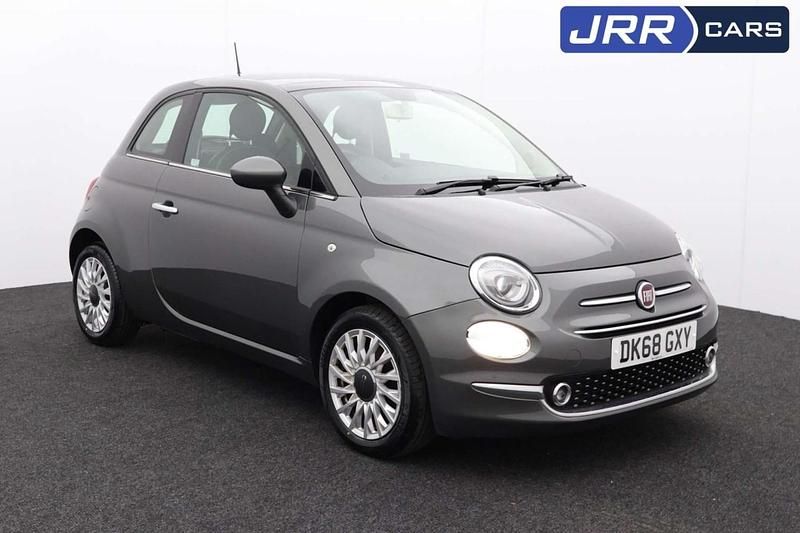 Used Fiat 500 Lounge 69 HP (50 kW) 2018 Grey Hatchback