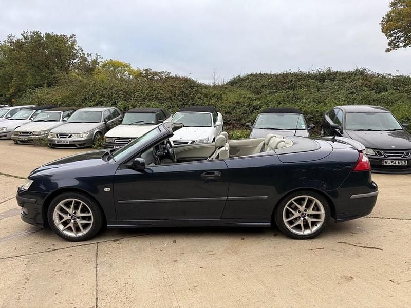 Used Saab 9-3 Cabriolet Aero 2004 Blue Cabriolet