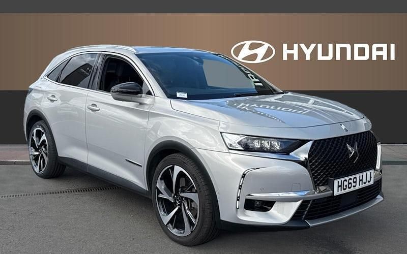 White Used 2020 DS Automobiles DS7 Crossback Ultra Prestige SUV | £20,578 (Fair price) - Image 1/4