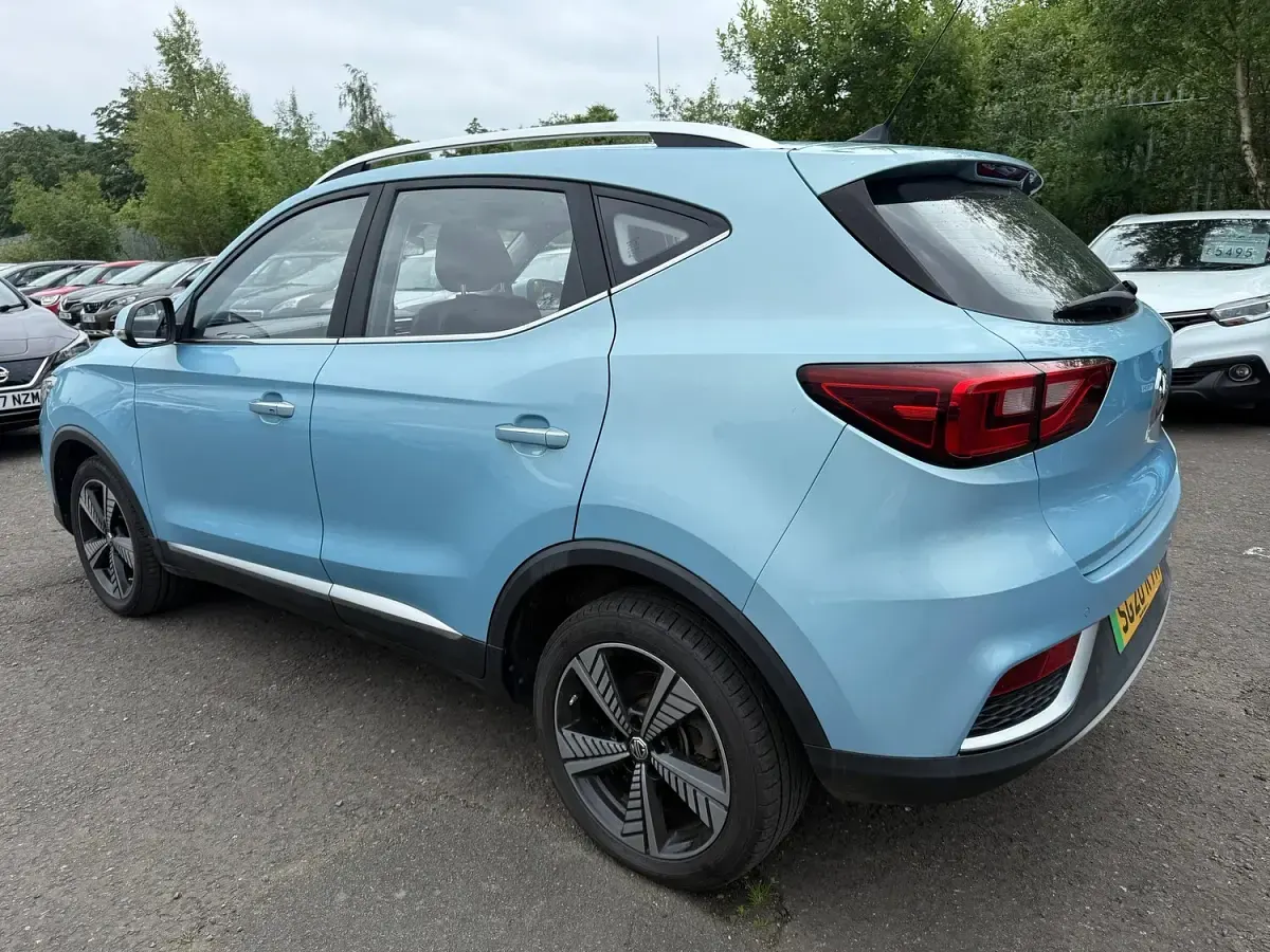 Used MG ZS Exclusive 105 kW (143 HP) 2020 Blue SUV