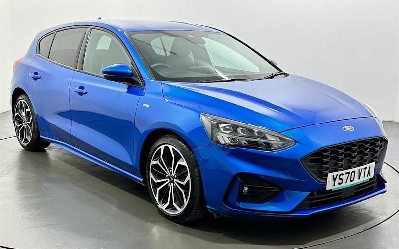 Used Ford Focus ST-Line X 120 HP (88 kW) 2020 Blue Hatchback