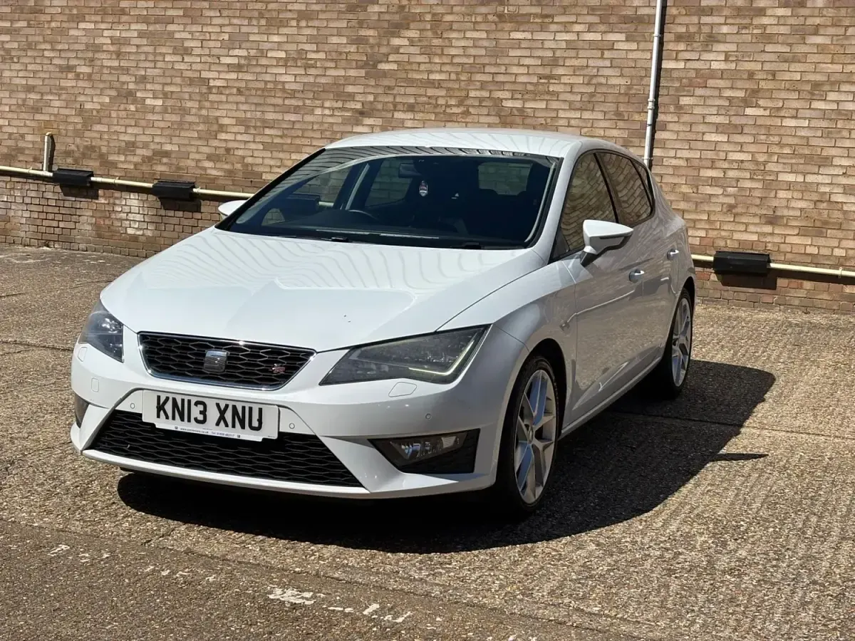 Second-hand Seat Leon FR 2013 Alb Hatchback