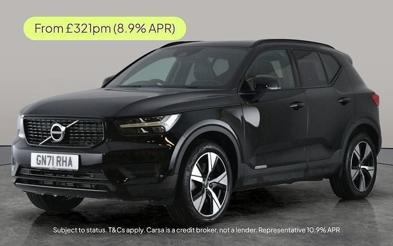 Black Used 2021 Volvo XC40 R-Design SUV | £20,459 (Good price) - Image 1/3