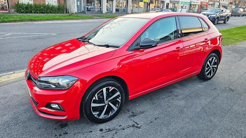 Used VW Polo Beats 95 HP (69 kW) 2019 Red Hatchback