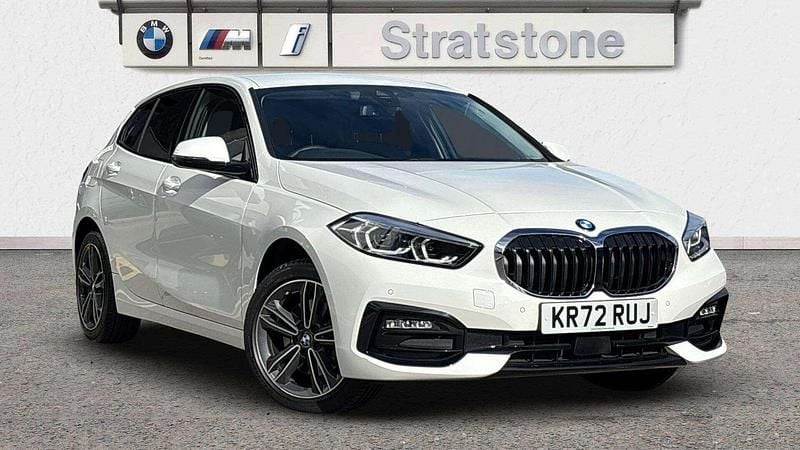 White Used 2022 BMW 118 Sport Line Hatchback | £22,749 (Fair price) - Image 1/3