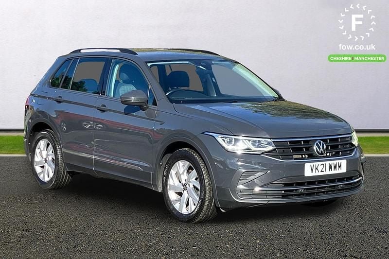 Grey Used 2021 VW Tiguan Life SUV | £16,899 (Good price) - Image 1/4