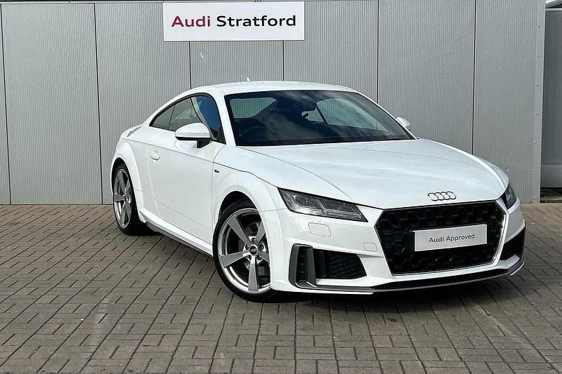White Used 2021 Audi TT Black Edition Coupe | £27,973 (Expensive) - Image 1/4