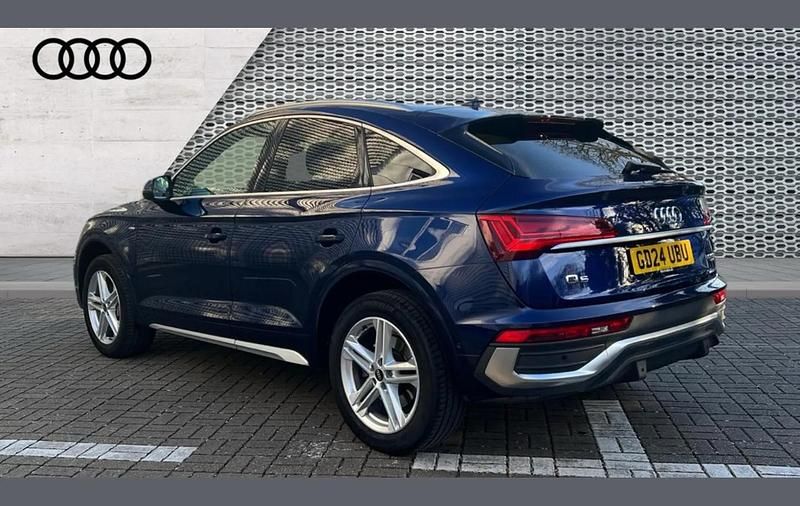 Used Audi Q5 Sportback S-Line 268 HP (197 kW) 2024 Blue SUV