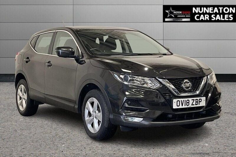 Black Used 2018 Nissan Qashqai Acenta SUV | £8,300 (Super price) - Image 1/1