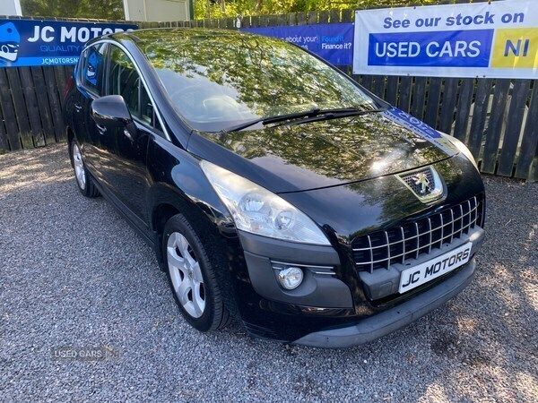 Black Used 2010 Peugeot 3008 Sport Hatchback | £2,995 (A bit pricey) - Image 1/4