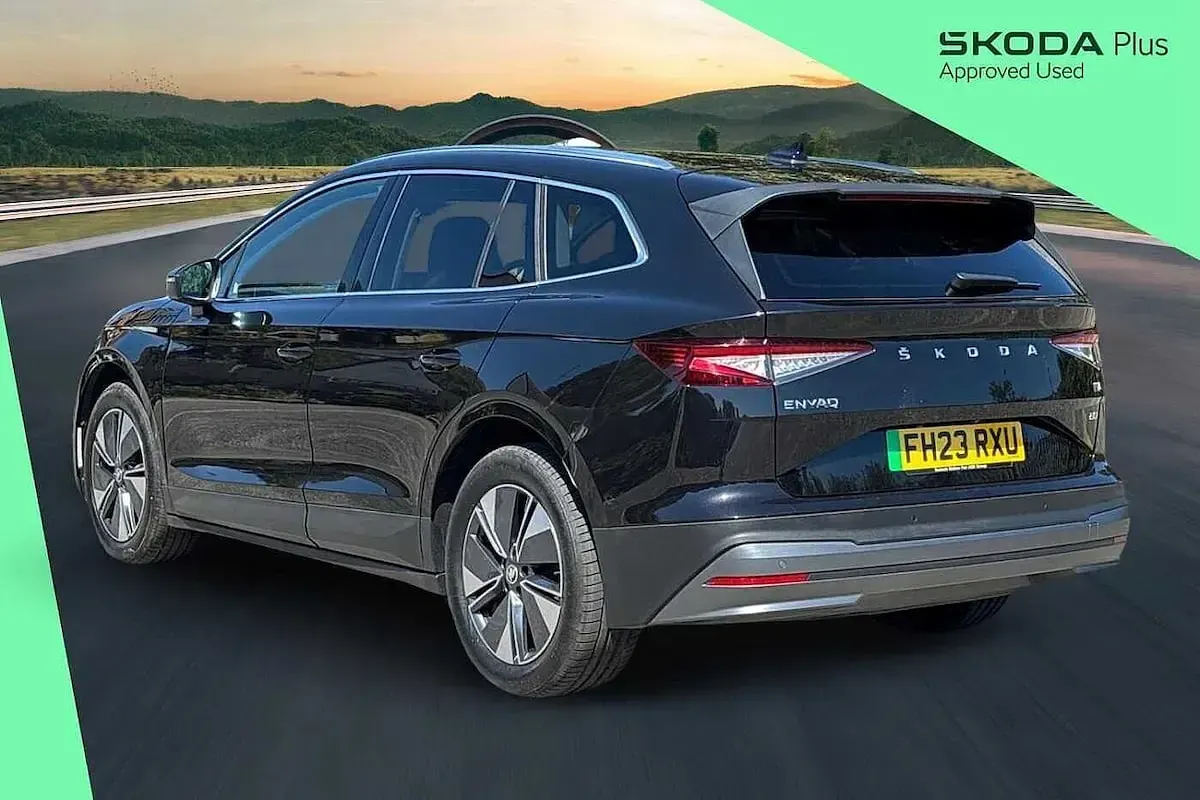 Used Skoda Enyaq iV ecoSuite 150 kW (204 HP) 2023 Black magic pearl effect SUV