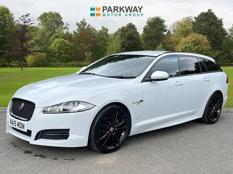 Used Jaguar XF R-Sport 2015 White Estate