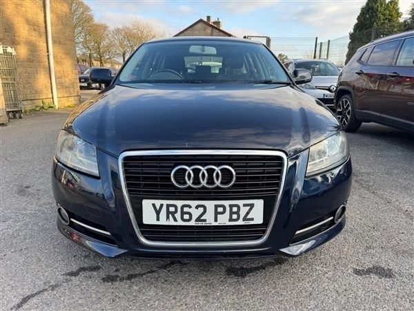 Blue Used 2012 Audi A3 Sportback Sport Hatchback | £2,995 (Fair price) - Image 1/1