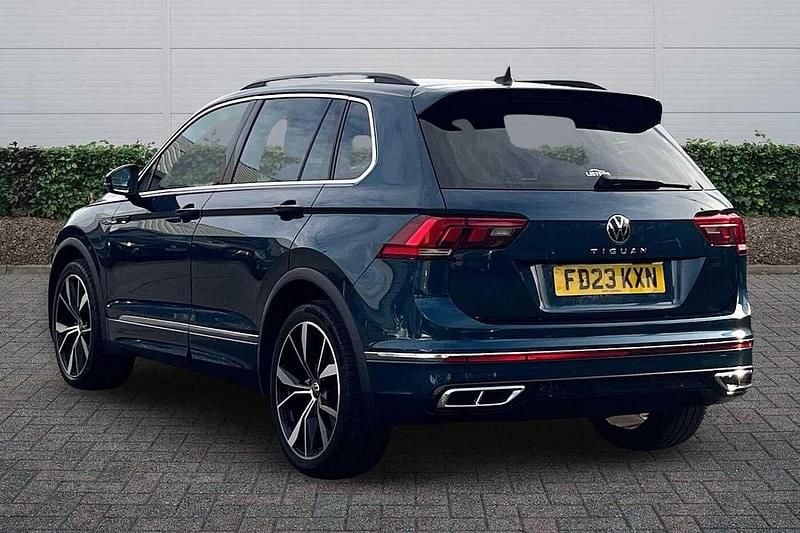 Used VW Tiguan R-line 150 HP (110 kW) 2023 Blue SUV