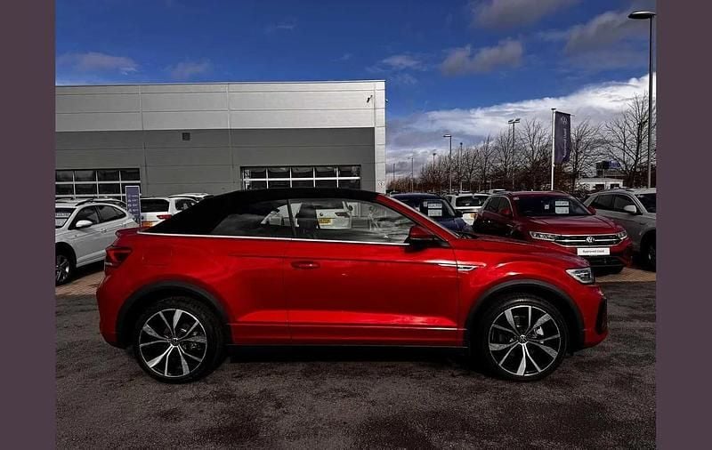 New VW T-Roc Cabriolet R-line 150 HP (110 kW) 2025 Red Cabriolet