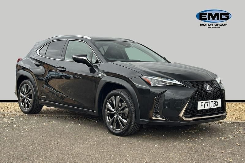 Black Used 2021 Lexus UX 250h Sport Line SUV | £17,990 (Fair price) - Image 1/3