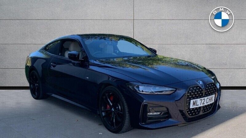 Blue Used 2022 BMW 420 M Sport Coupe | £31,875 (Fair price) - Image 1/4