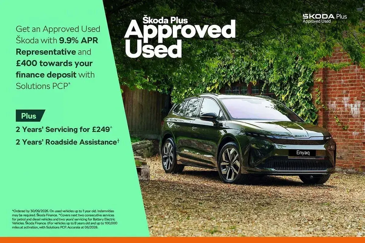 Used Skoda 110 R SE Drive 81 HP (59 kW) 2023 Race blue metallic Estate