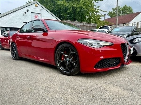 Red Used 2017 Alfa Romeo Giulia Veloce Sedan | £17,995 (A bit pricey) - Image 1/4