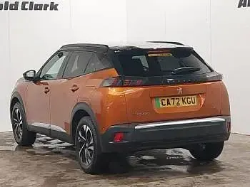 Used Peugeot e-2008 GTi 100 kW (136 HP) 2022 Orange SUV