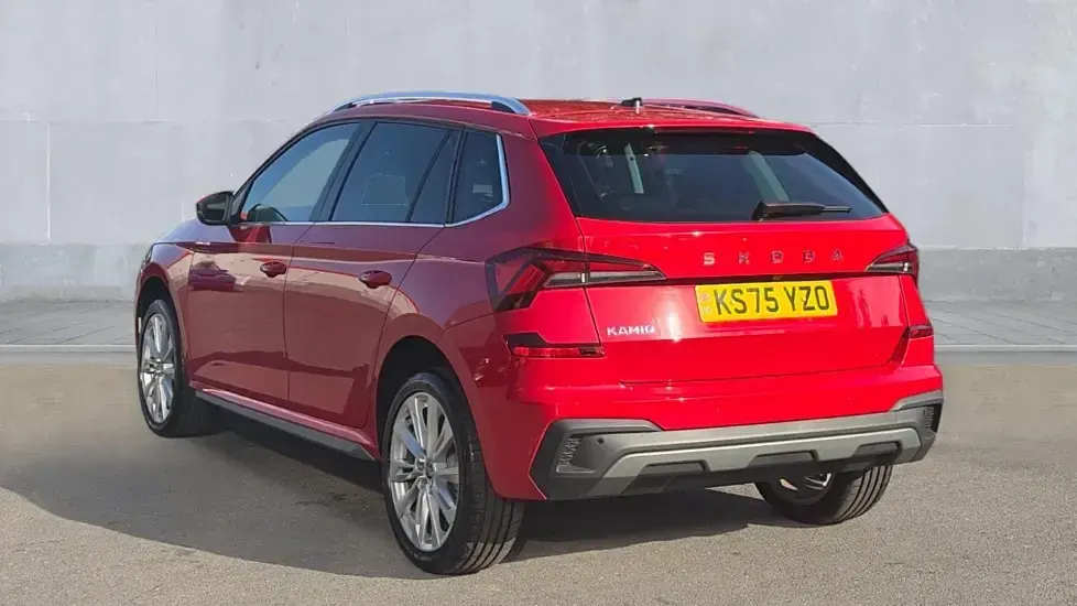 Used Skoda Kamiq SE L 150 HP (110 kW) 2026 Velvet red metallic SUV