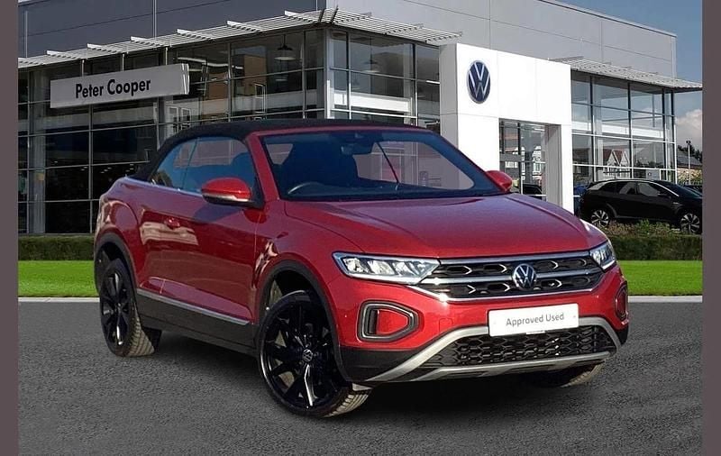 Used VW T-Roc Cabriolet Style 108 HP (79 kW) 2023 Red Cabriolet