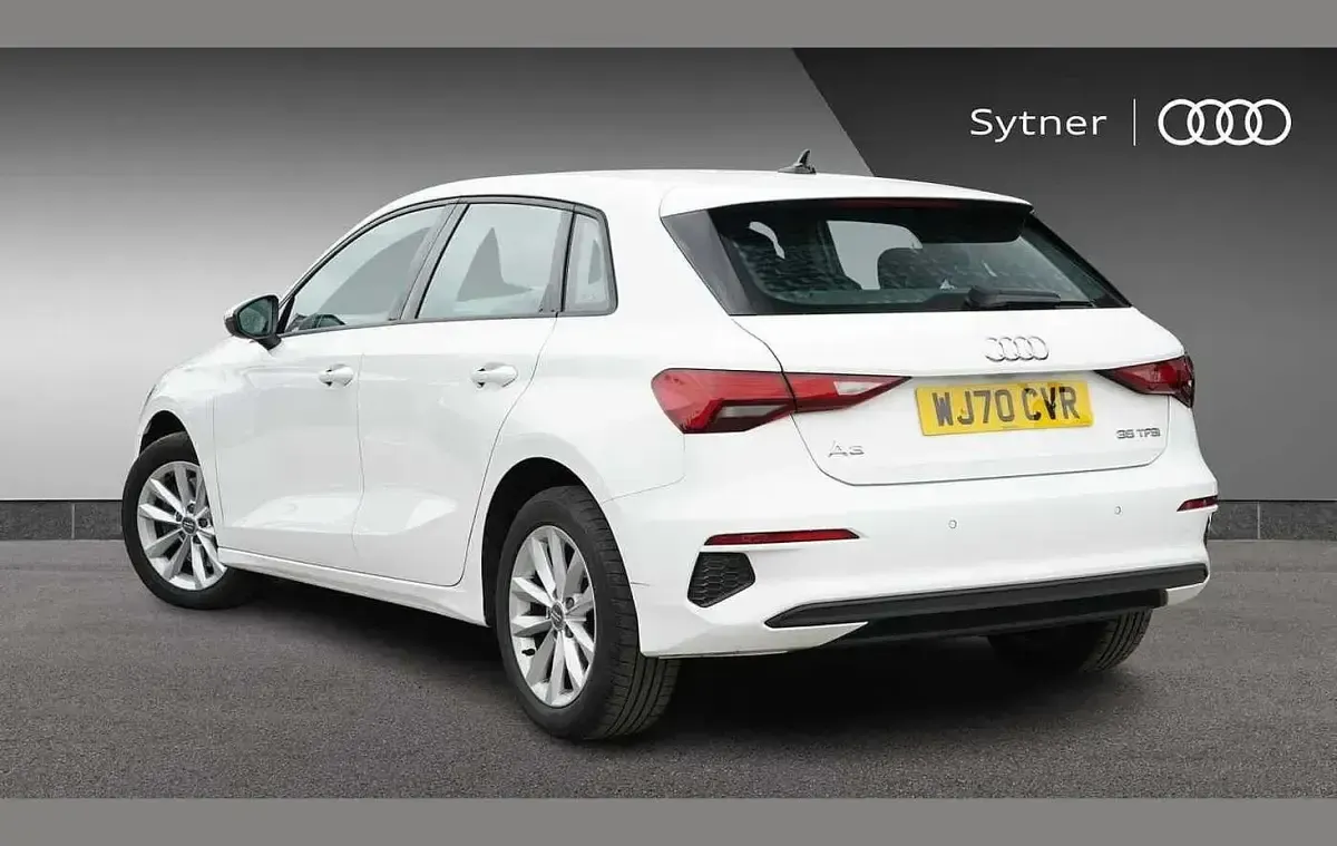 Used Audi A3 147 HP (108 kW) 2020 White Sedan