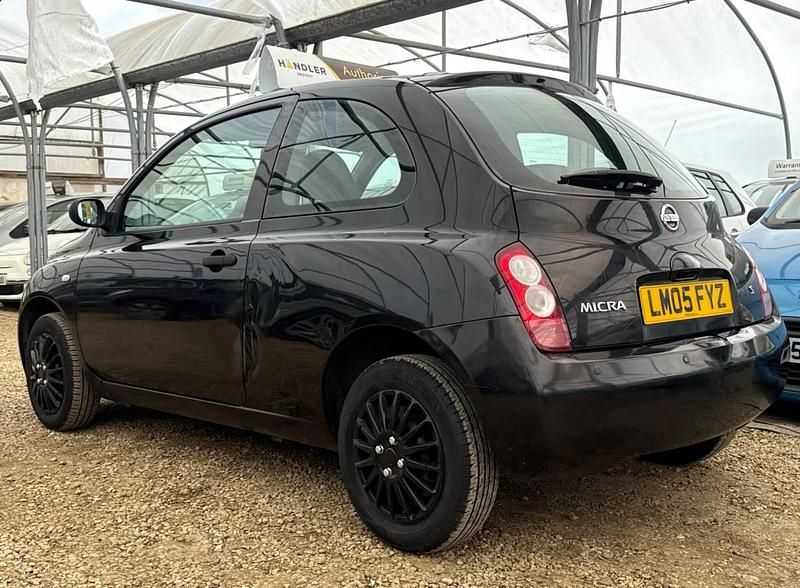 Used Nissan Micra S 79 HP (58 kW) 2005 Black Hatchback