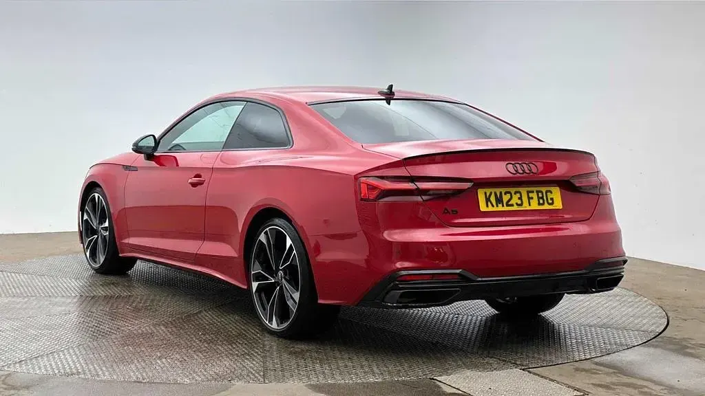 Used Audi A5 Black Edition 150 HP (110 kW) 2023 Red Coupe