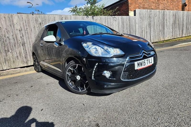 Black Used 2015 Citroën DS3 PureTech Hatchback | £3,995 (Fair price) - Image 1/1