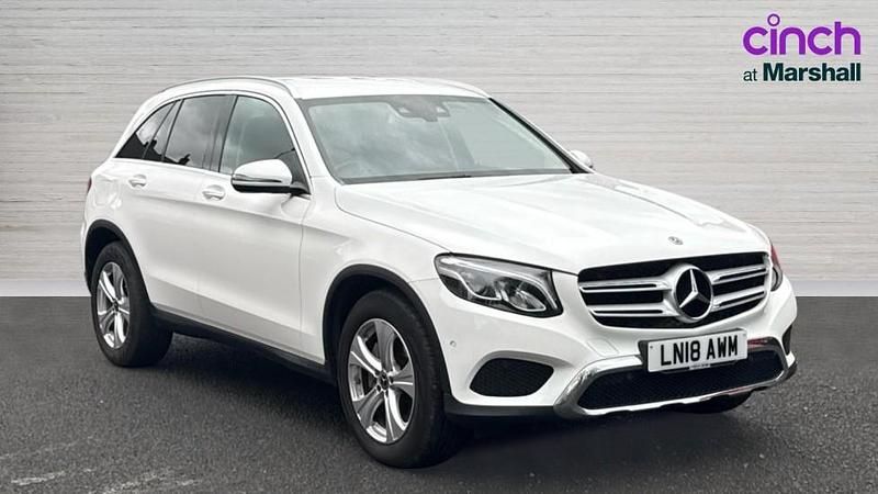 Used Mercedes GLC220 170 HP (125 kW) 2018 White SUV