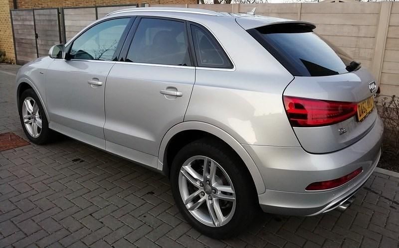 Silver Used 2013 Audi Q3 S-Line SUV | £7,949 (Fair price) - Image 1/3