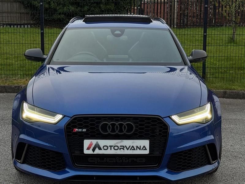 Begagnad Audi RS6 Performance 2017 Blå Kombi