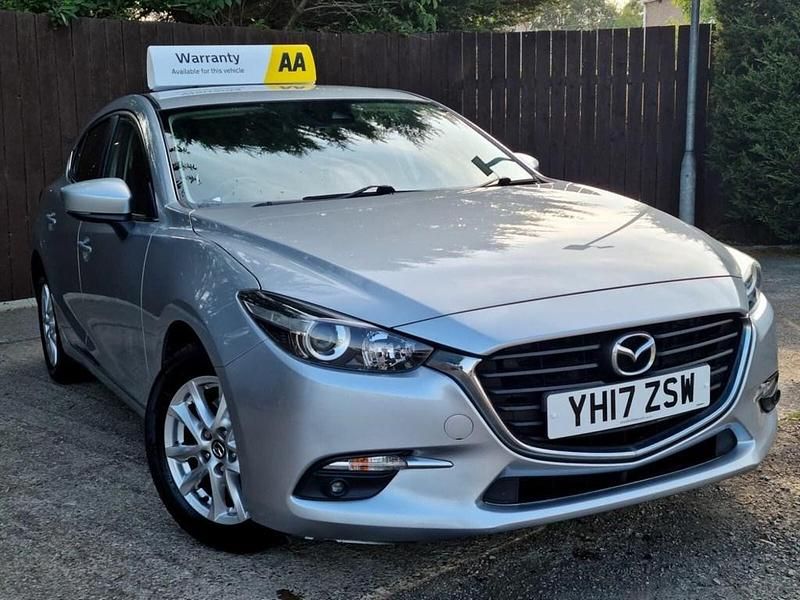 Silver Used 2017 Mazda 3 Hatchback | £8,395 (Fair price) - Image 1/4